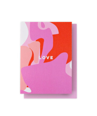 Kartīte Love Shapes Card, The Completist