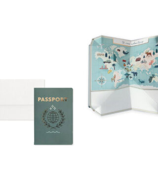 Kartīte Passport, Pop-up card