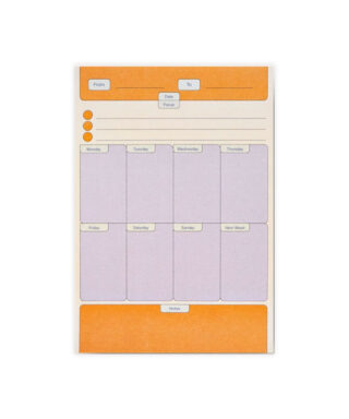Līmlapiņas Beams Weekly Planner Sticky Notes, The Completist