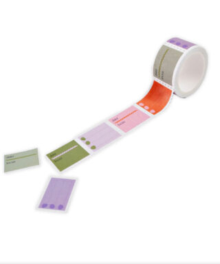 Līmlente Focus Checklist Stamp, Washi Tape, 10 m, The Completist