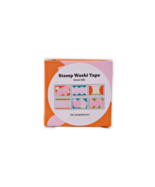 Līmlente Seoul Mix Giant Stamp, Washi Tape, 10 m, The Completist