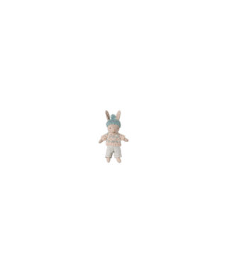 Rotaļlieta Winter Rabbit, Sand/Mint, Micro, Maileg