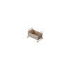 Rotalu-gultina-Cot-bed,-Powder,-Mouse,-Maileg