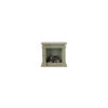 Rotalu-kamins-Fireplace,-Dusty-green,-Miniature,-Maileg