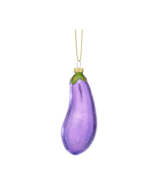 Stikla dekors Aubergine, 10 cm