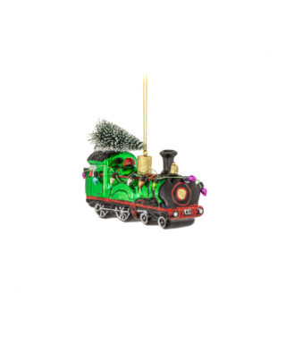 Stikla dekors Christmas Express, 8.5 cm