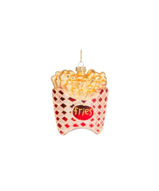 Stikla dekors French Fries, 11 cm