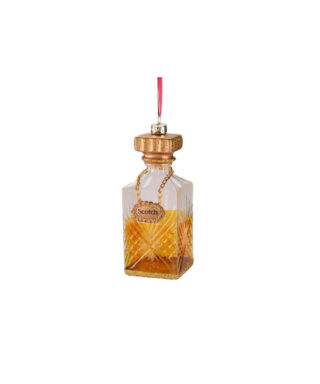 Stikla dekors Whisky bottle, 14 cm