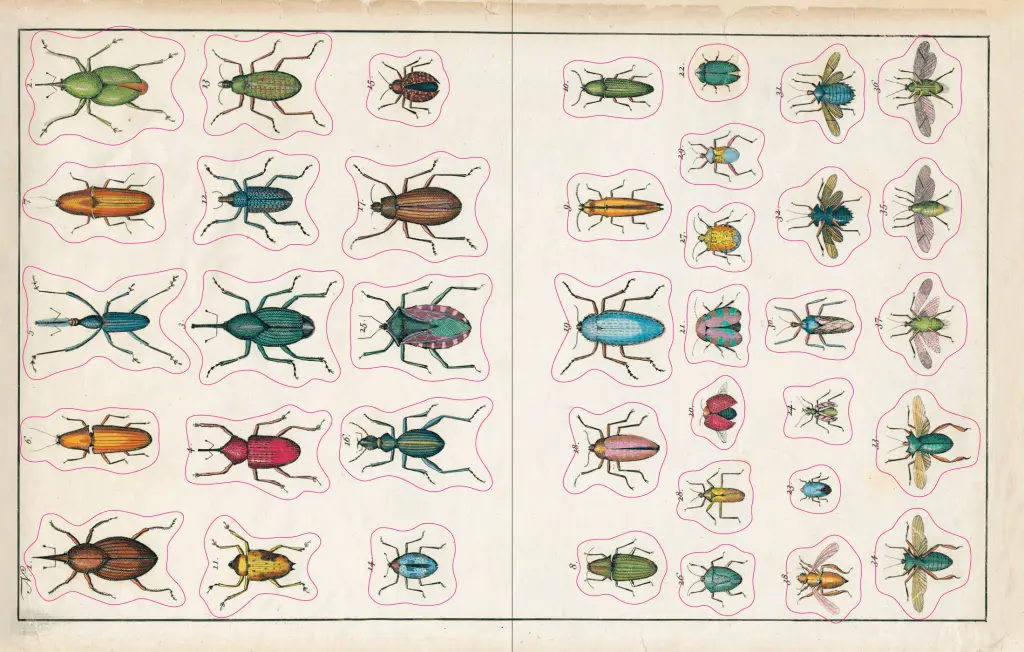 Uzlīmju grāmata John Derian Sticker Book