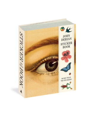 Uzlīmju grāmata John Derian Sticker Book