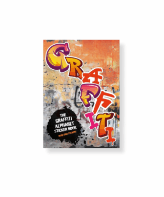 Uzlīmju grāmata The Graffiti Alphabet Sticker Book