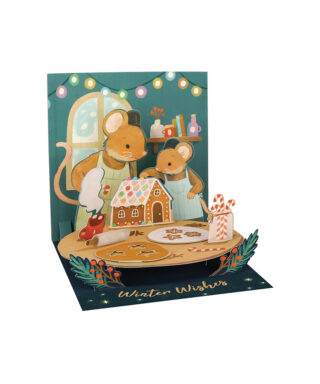 Kartīte Holiday Mouse, Up With Paper