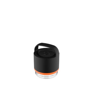 Vāciņš krūzei Spin Bottle Lid Black and Clear Mouth, 24 Bottles