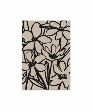 Kartīte Ink Bloom Flowers, Anniversary edition, Manilla