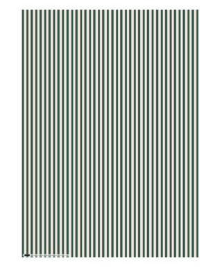 Dāvanu iesaiņojamais papīrs Green Candy Stripes Manilla