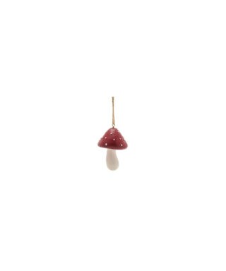 Eglītes rotājums Mushroom, 6 cm
