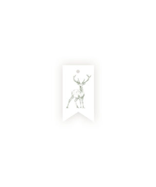 Etiķete Deer, Woodland Toile, Manilla