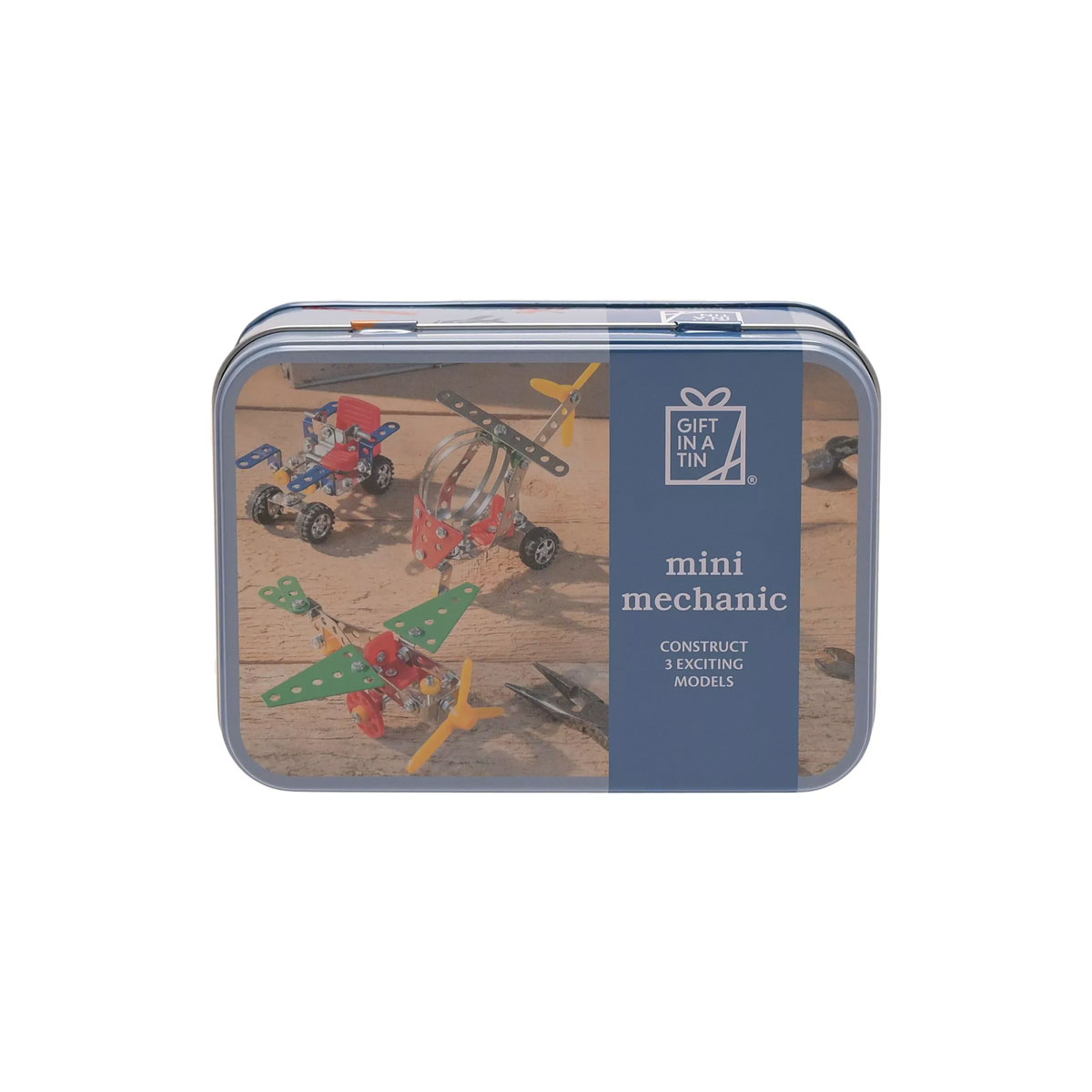 Konstruktors-In-a-Tin-Mini-Mechanic-Construction-Set
