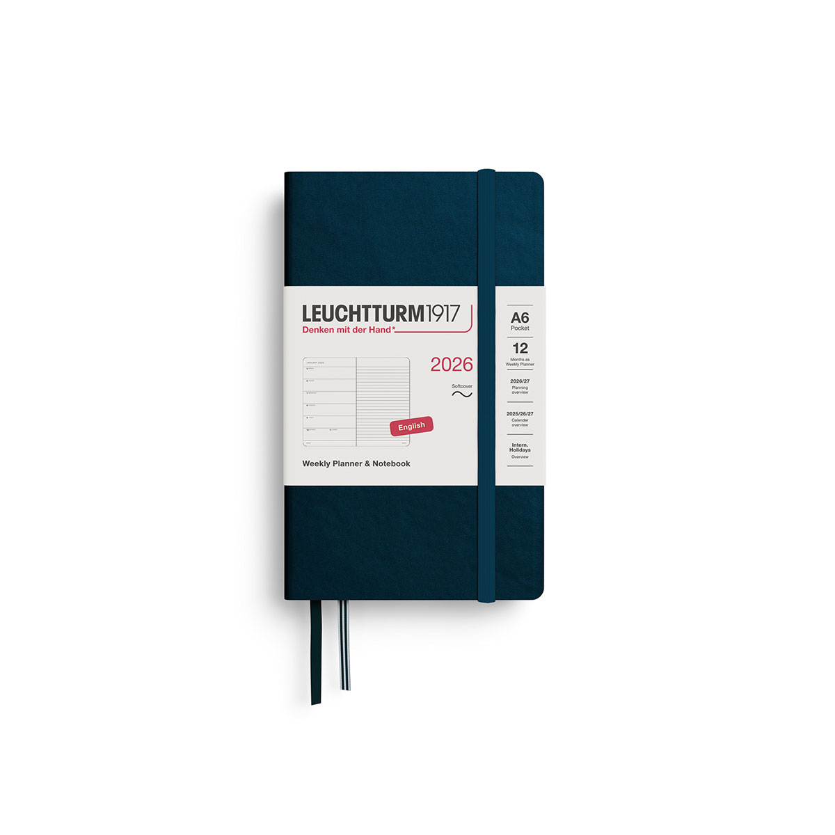 Planotajs-2026,-Deep-Sea,-Softcover,-A6,-Weekly-&-Notebook,-Leuchtturm1917