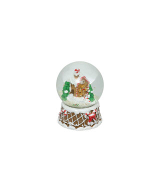 Sniega bumba Gingerbread, 8 cm