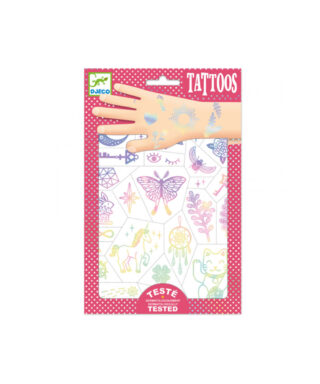 Tetovējumu komplekts Lucky charms, Djeco