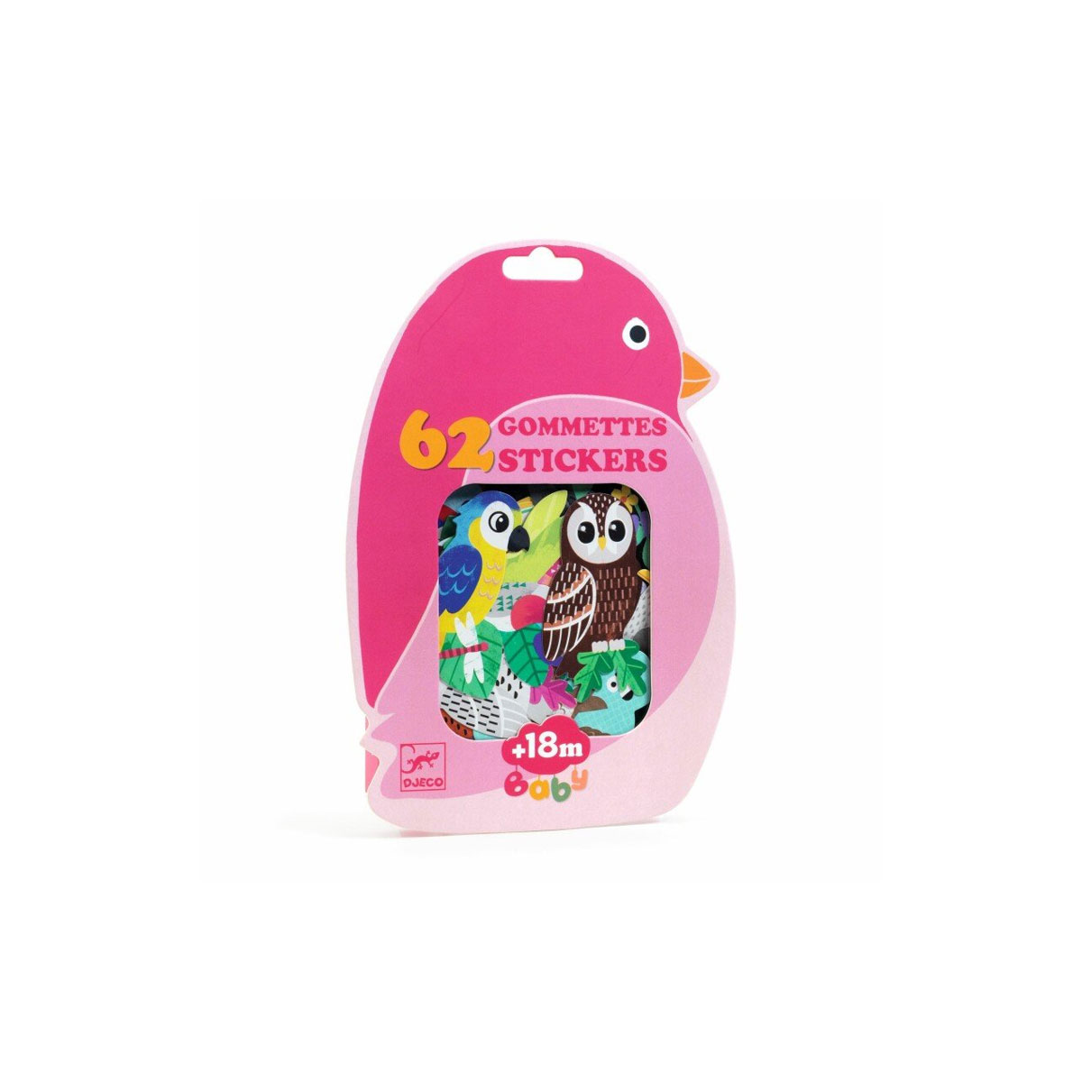 Uzlimju-komplekts-Birds,-Djeco