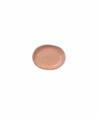 Šķīvītis Amore, Pink, roku darbs, AT Ceramics