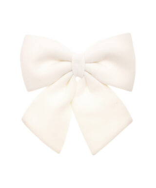 Dekors Knot Bow, Wool white, 40 cm