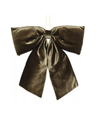Dekors Velvet Bow, Dark Green, Hanger, 40 cm x 50 cm