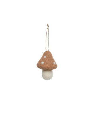 Filca dekors Mushroom, 8 cm