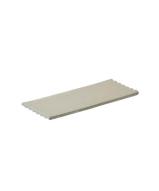 Paliktnis Large Wave Tile, Light Brown Matte