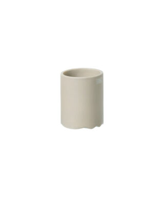 Trauks Wave Pen Holder, Light Brown Matte