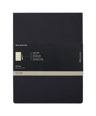 Piezīmju bloks Moleskine PRO Pad Black, Large, A4