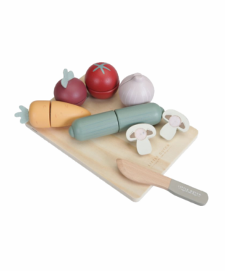 Spēļu komplekts Slicing Vegetables, Little Dutch
