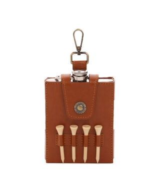 Komplekts Golf Hip flask, blašķe un aksesuāri