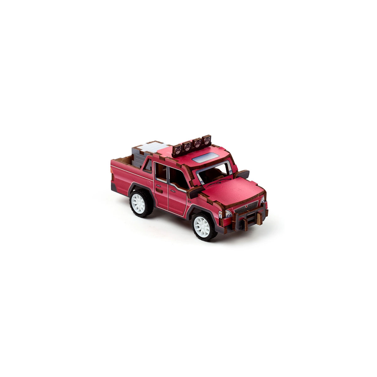 2_3D-koka-puzle-Motor-Vehicles,-dazadi-veidi