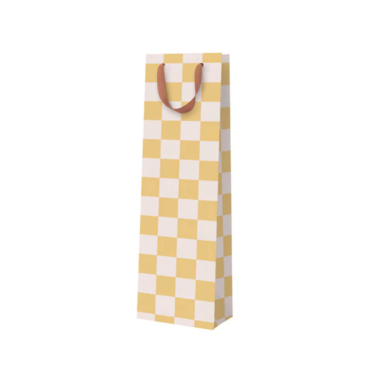 Davanu-maisins-pudelei-Mustard,-Checkerboard