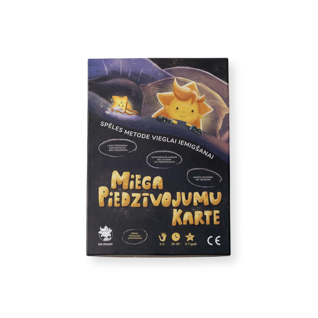 Galda spēle Miega piedzīvojumu karte