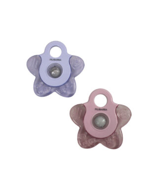 Graužama rotaļlieta Cooling star, Rose Mix, 2 gab, Filibabba