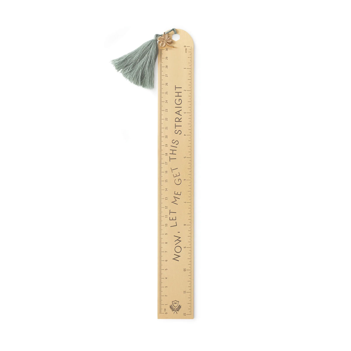 Lineals-Let-Me-Get-This-Straight,-Gold,-30-cm
