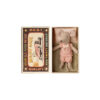 Miksta-rotallieta-Little-sister-mouse-in-matchbox,-Maileg