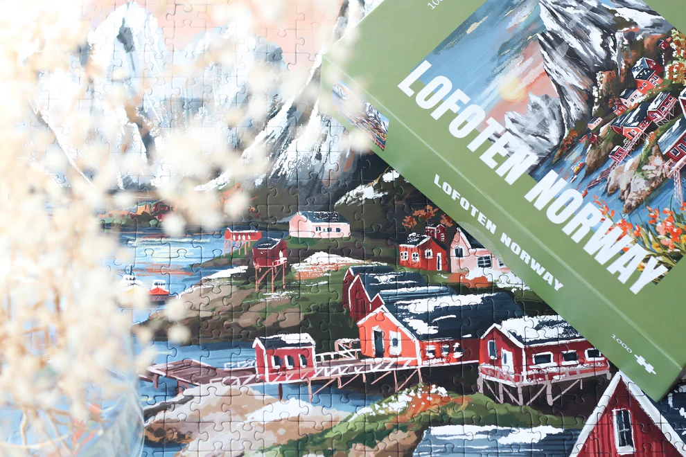 Piecely-Lofoten-Norway-Puzzle-1000-Teile-Claire-Morris-4
