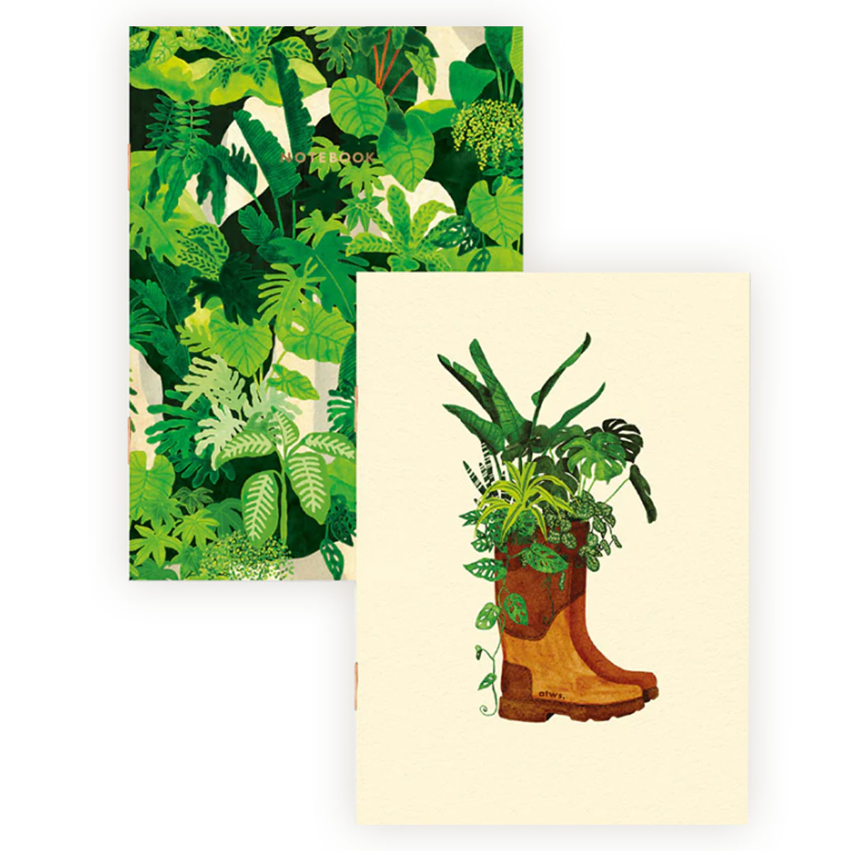 Piezimju-burtnicu-komplekts-Gardening-Boots-Duo,-2-gab.,