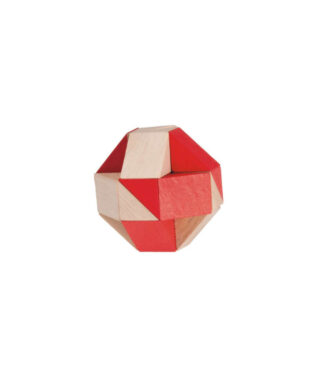 Prāta spēle IQ TEST, Red, koka