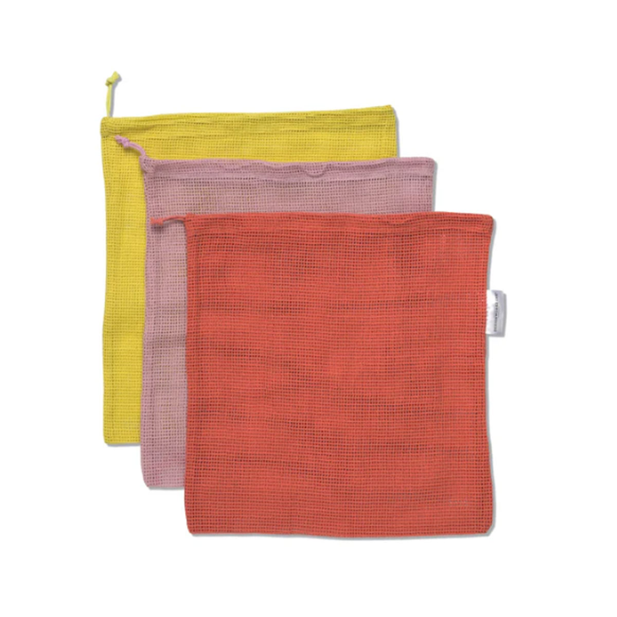 Produktu-maisini-Produce-Bags---Ochre,-Pink,-Rose,-Reusable,-3-gab.