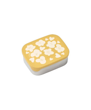 Pusdienu kārba Arthur, Flower / Lemon yellow, Liewood