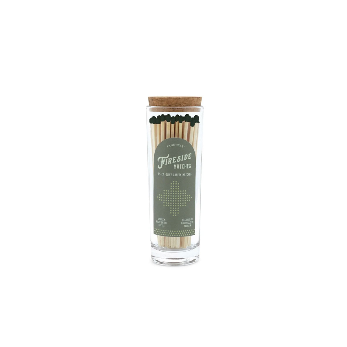 Serkocini_Fireside-Tall-Safety-Matches---Olive-Green-Tip
