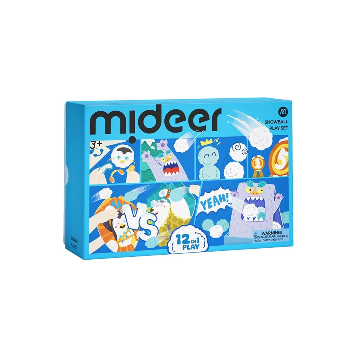 Spelu-komplekts-12in1-Snowball-play-set,-Mideer