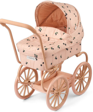 Spēļu rati Adaline Doll Pram, Berry / Pale Tuscany, Liewood