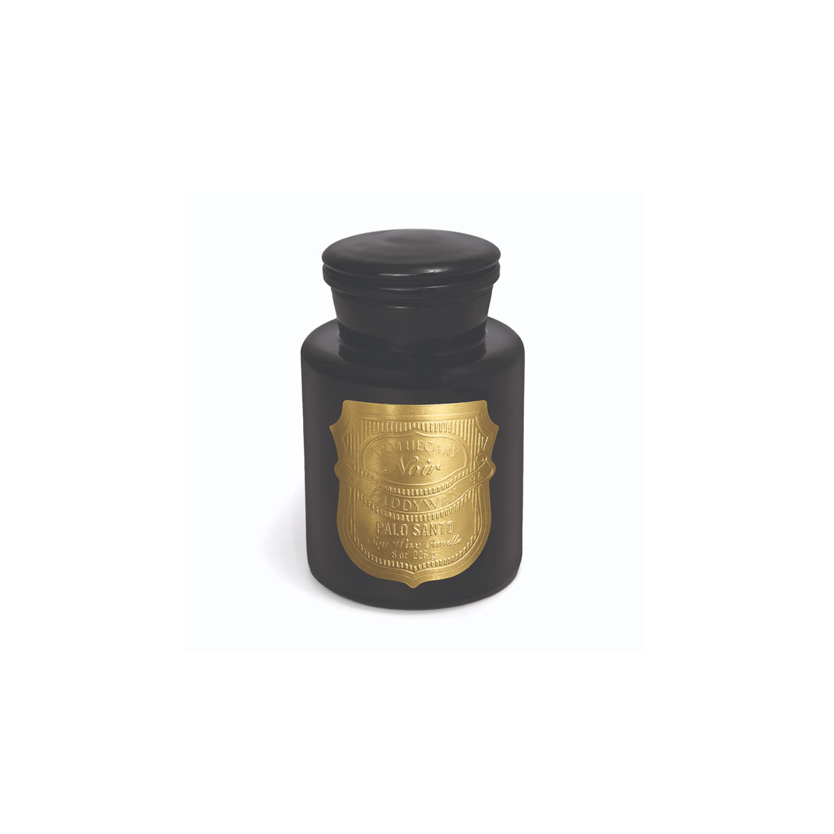 Svece-Apothecary-Noir,-Glass-Jar-Candle---Palo-Santo,-226-g
